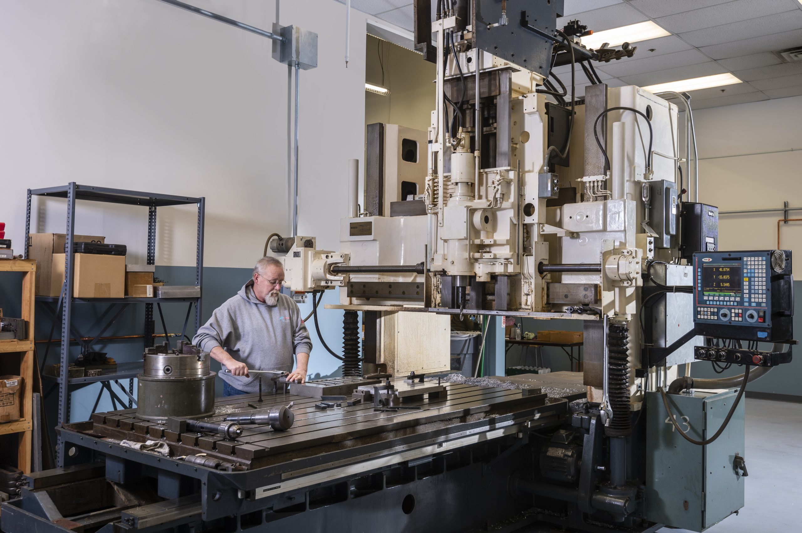 QDP_Inc_Large_Capacity_CNC_Bridge_Mill